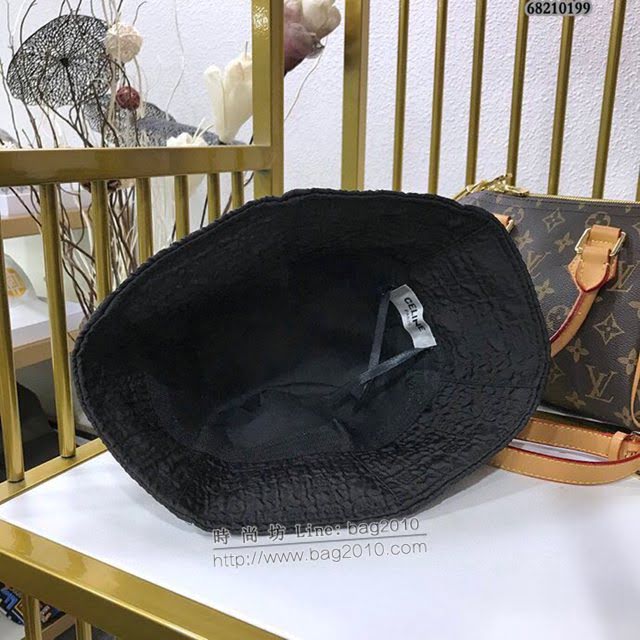 CELINE女士帽子 賽琳簡約漁夫帽遮陽帽  mm1045